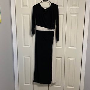 Lauren, Ralph Lauren Evening dress size 10, ankle length, long sleeve, pull over
